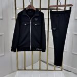 PRADA CEKETLİ SİYAH EŞOFMAN TAKIMI